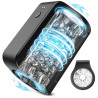 SuckMeToys Masturbateur rotatif Roating Blow 7 Modes Noir